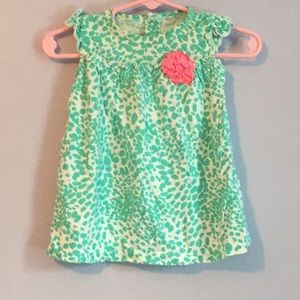Baby just one you green mint dress Sz 6 months